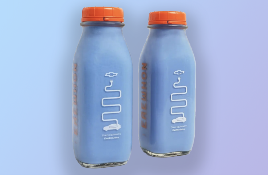 Have We Reached Peak Erewhon Collab With Latest Chevy-Inspired Blue ‘Electric Juice?’